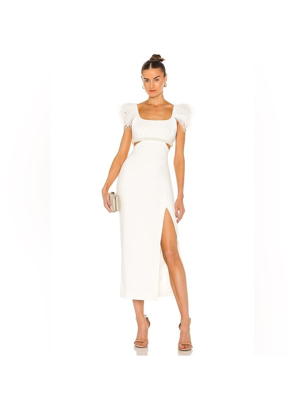 NWT LIKELY Revolve * Taliah Gown in White, Size 12 New w/Tag $478